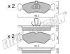 fri.tech. 090.0 (0900) Brake Pad Set, disc brake