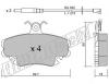fri.tech. 122.0W (1220W) Brake Pad Set, disc brake