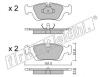 fri.tech. 126.0 (1260) Brake Pad Set, disc brake