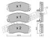fri.tech. 137.0 (1370) Brake Pad Set, disc brake