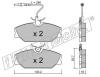 fri.tech. 144.0 (1440) Brake Pad Set, disc brake