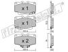 fri.tech. 155.0 (1550) Brake Pad Set, disc brake