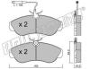 fri.tech. 158.0 (1580) Brake Pad Set, disc brake
