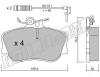 fri.tech. 161.0W (1610W) Brake Pad Set, disc brake