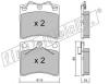 fri.tech. 166.1 (1661) Brake Pad Set, disc brake