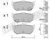 fri.tech. 172.0 (1720) Brake Pad Set, disc brake