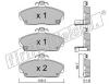 fri.tech. 177.0 (1770) Brake Pad Set, disc brake