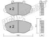 fri.tech. 202.1 (2021) Brake Pad Set, disc brake