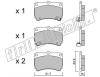 fri.tech. 203.0 (2030) Brake Pad Set, disc brake