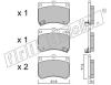 fri.tech. 205.0 (2050) Brake Pad Set, disc brake