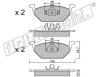 fri.tech. 220.1 (2201) Brake Pad Set, disc brake