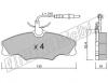 fri.tech. 222.0 (2220) Brake Pad Set, disc brake