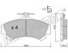 fri.tech. 225.0 (2250) Brake Pad Set, disc brake