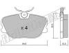 fri.tech. 244.0 (2440) Brake Pad Set, disc brake