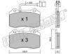 fri.tech. 260.4 (2604) Brake Pad Set, disc brake