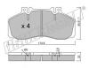 fri.tech. 276.0 (2760) Brake Pad Set, disc brake