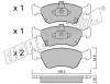 fri.tech. 296.0 (2960) Brake Pad Set, disc brake