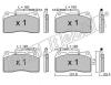 fri.tech. 297.3 (2973) Brake Pad Set, disc brake