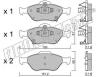 fri.tech. 325.1 (3251) Brake Pad Set, disc brake