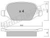 fri.tech. 333.1 (3331) Brake Pad Set, disc brake