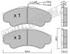 fri.tech. 335.0 (3350) Brake Pad Set, disc brake