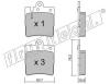 fri.tech. 353.0 (3530) Brake Pad Set, disc brake