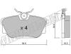 fri.tech. 355.0 (3550) Brake Pad Set, disc brake