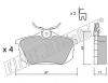 fri.tech. 356.0 (3560) Brake Pad Set, disc brake