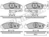 fri.tech. 377.0 (3770) Brake Pad Set, disc brake