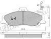 fri.tech. 495.0 (4950) Brake Pad Set, disc brake