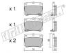fri.tech. 500.0 (5000) Brake Pad Set, disc brake