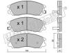 fri.tech. 522.0 (5220) Brake Pad Set, disc brake