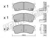 fri.tech. 528.0 (5280) Brake Pad Set, disc brake