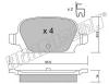 fri.tech. 557.0 (5570) Brake Pad Set, disc brake
