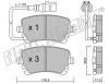 fri.tech. 570.0 (5700) Brake Pad Set, disc brake