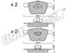 fri.tech. 615.0 (6150) Brake Pad Set, disc brake