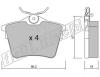 fri.tech. 618.0 (6180) Brake Pad Set, disc brake