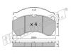 fri.tech. 619.0 (6190) Brake Pad Set, disc brake