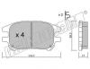 fri.tech. 633.0 (6330) Brake Pad Set, disc brake