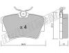 fri.tech. 651.0 (6510) Brake Pad Set, disc brake