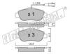 fri.tech. 654.1 (6541) Brake Pad Set, disc brake