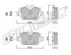 fri.tech. 657.0 (6570) Brake Pad Set, disc brake