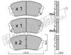 fri.tech. 799.0 (7990) Brake Pad Set, disc brake