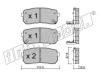 fri.tech. 802.0 (8020) Brake Pad Set, disc brake