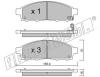 fri.tech. 807.0 (8070) Brake Pad Set, disc brake