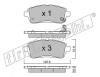 fri.tech. 809.0 (8090) Brake Pad Set, disc brake
