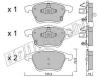 fri.tech. 821.0 (8210) Brake Pad Set, disc brake