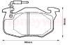 JURID 571333D Brake Pad Set, disc brake