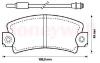 JURID 571337D Brake Pad Set, disc brake