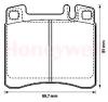 JURID 571478J-AS (571478JAS) Brake Pad Set, disc brake